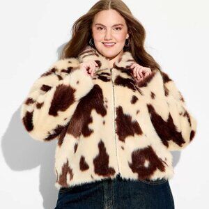 Women's Faux Fur Jacket - Wild Fable™
